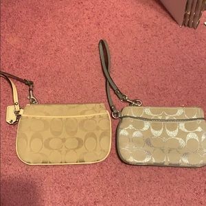 Coach wristlets bundle
